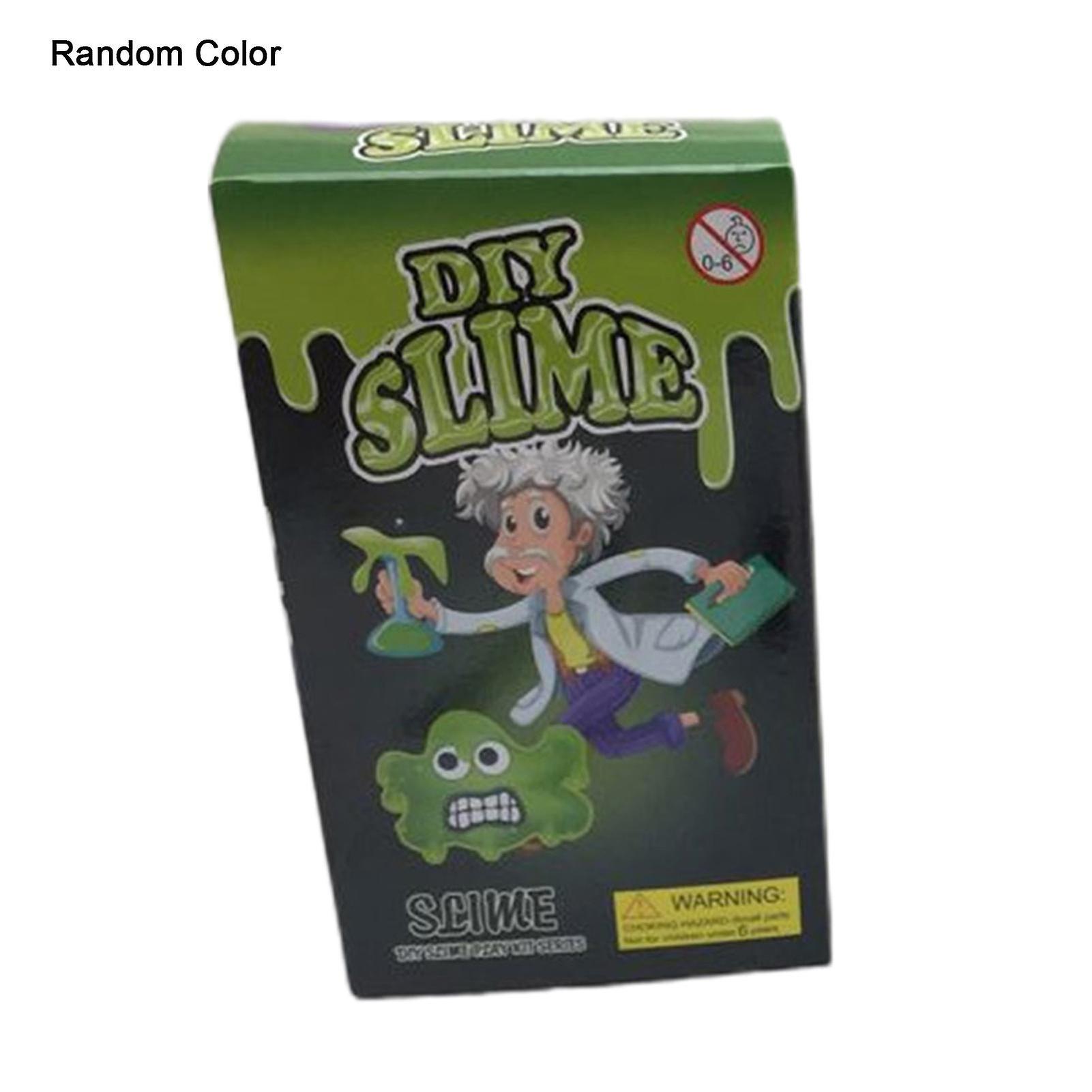 1 مجموعة كريستال الطين لعبة ملونة تخفيف التوتر عنصر آمن DIY كريستال الطين كيت لعبة أطفال