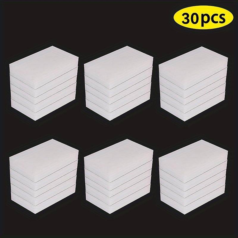 5/10/30pcs Magic Sponge Eraser Bulk Melamine Sponge Foam Cleaning Pads Multi Surface Household Cleaning Kitchen Dish Sponges Non Scratch Scrub Sponge 