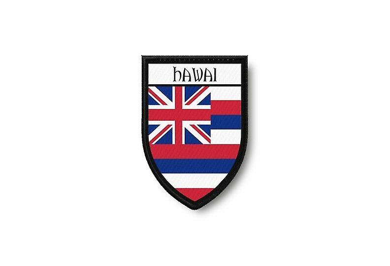 Patch Ecusson Termocollant Edge Brode Flag Prints USA Hawaii