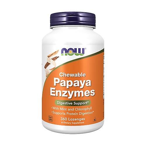 Chewable Papaya Enzymes 500mg 360 chewable tablets of 500mg