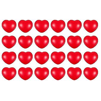 24 Pcs 2.75inch Stress Balls 's Day Heart Shapeds Foam Stress Relie...