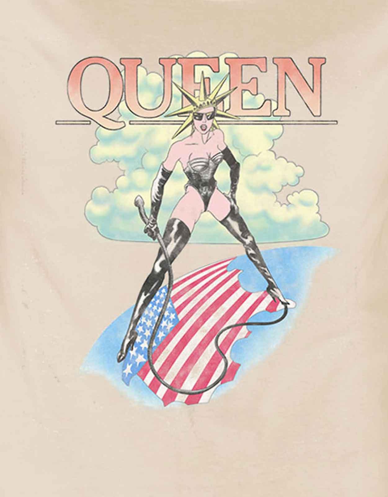 Official QUEEN "Killer Queen" Band Logo T-Shirt For Women - Purple Skinny Fit Tee