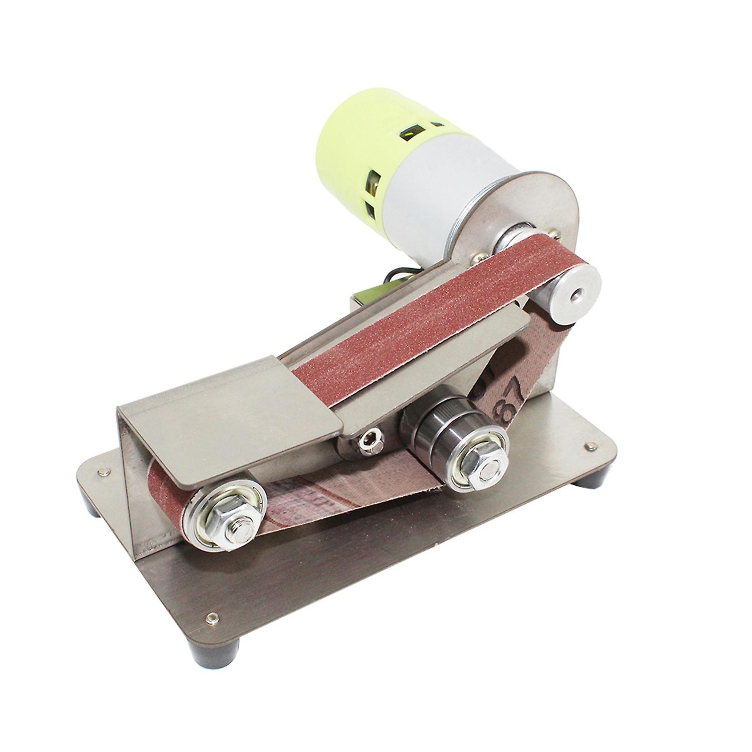 15-degree Fixed Angle Knife Sharpener Belt Sander 7 Level Adjustable Polisher 100W Polishing Machine