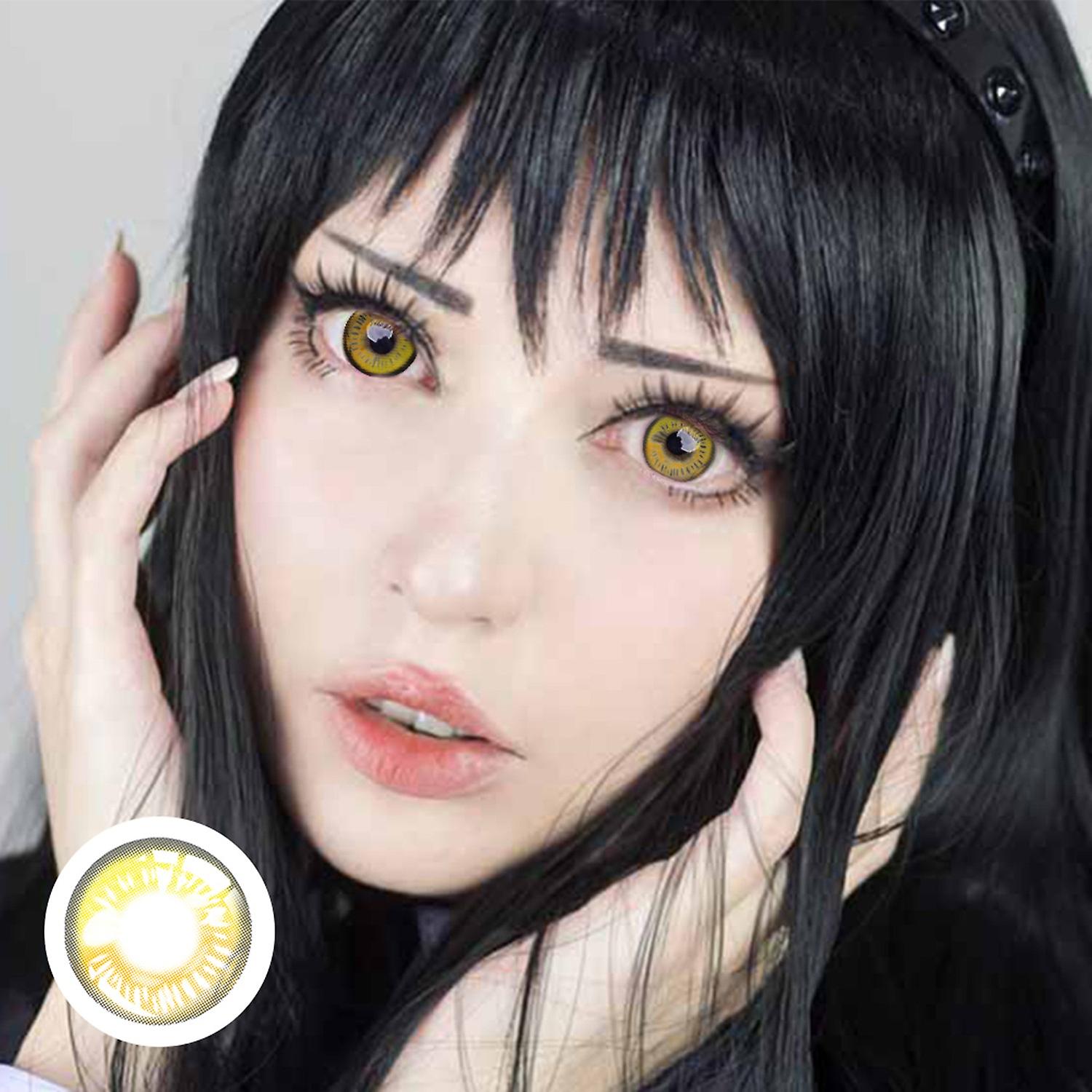 Colored Contact Lenses Party Crazy Color Enlarge Beautify Natural Looking Eye Makeup Colorful Contac
