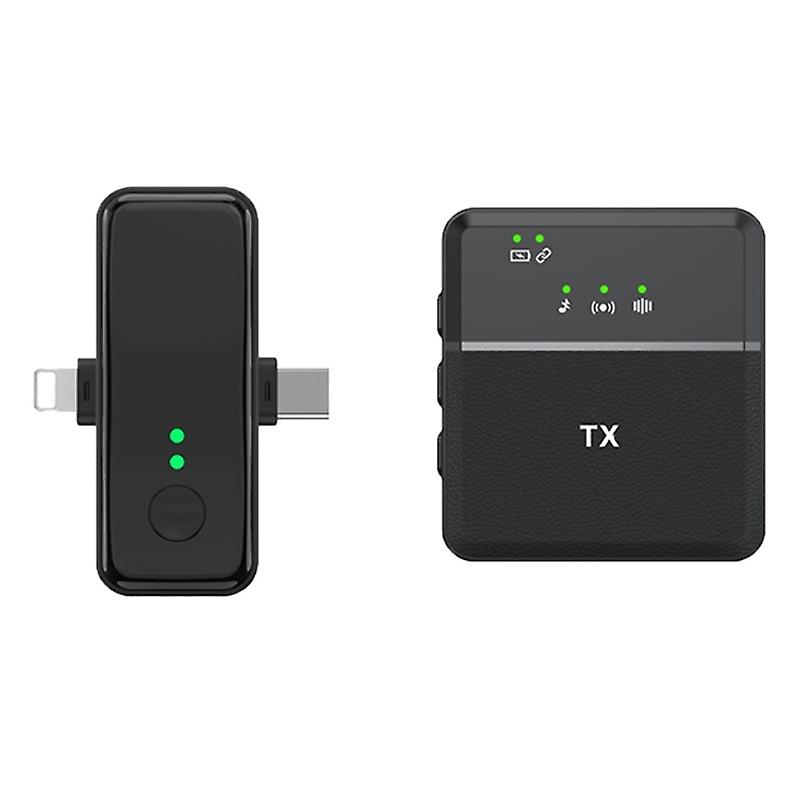 SX31 3 in 1 Lavalier 2.4G Wireless Noise Reduction Mic SX31 with Dual Transmitter + Receiver