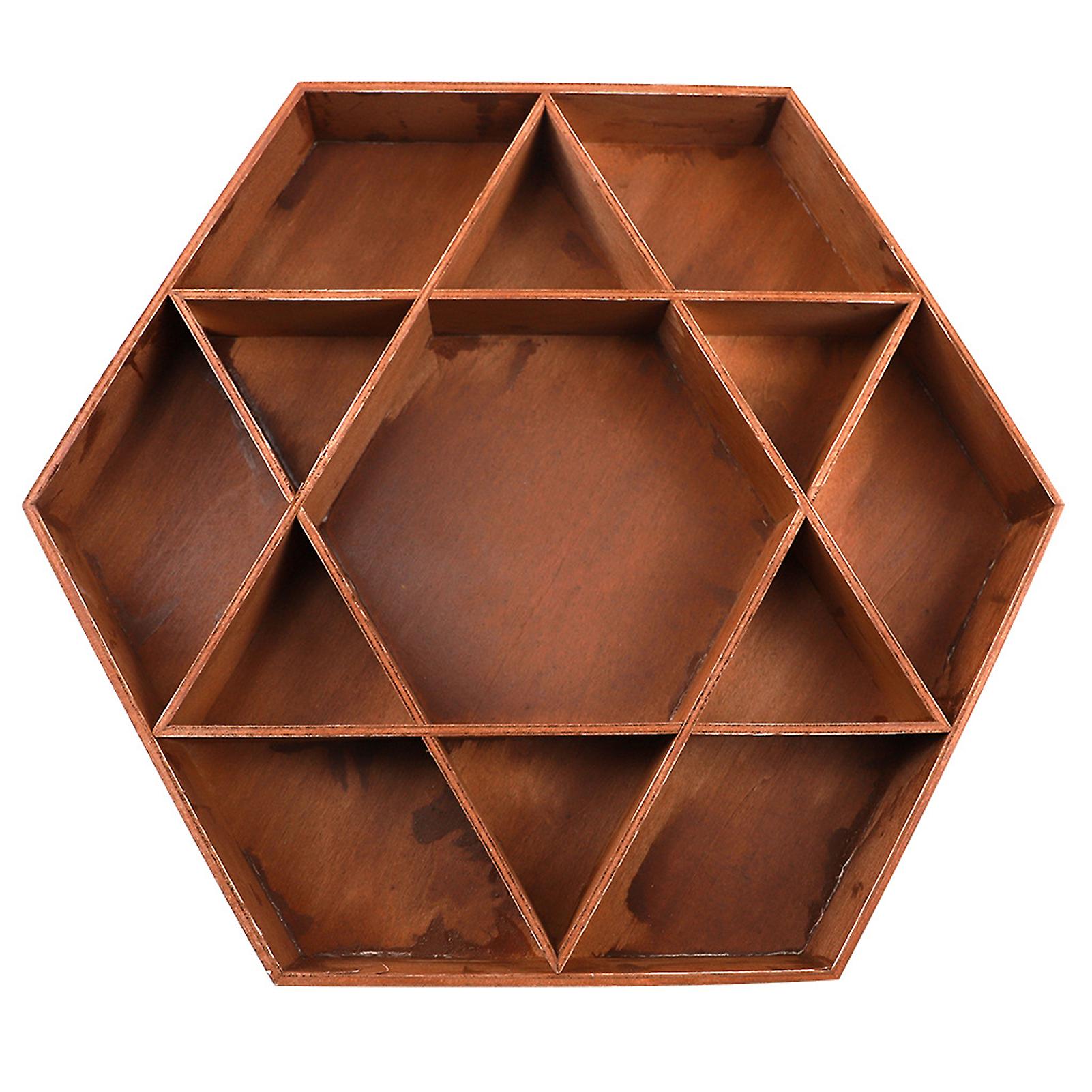Hexagonal Star Fruits Tray Stylish Large Capacity Nut Tray for House