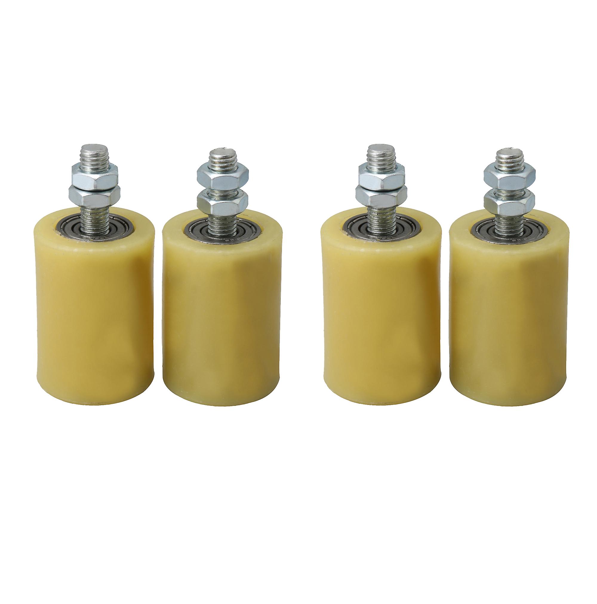 4pcs PP Roller Guiding Wheel 5x7cm for Electric Door Accessories M12