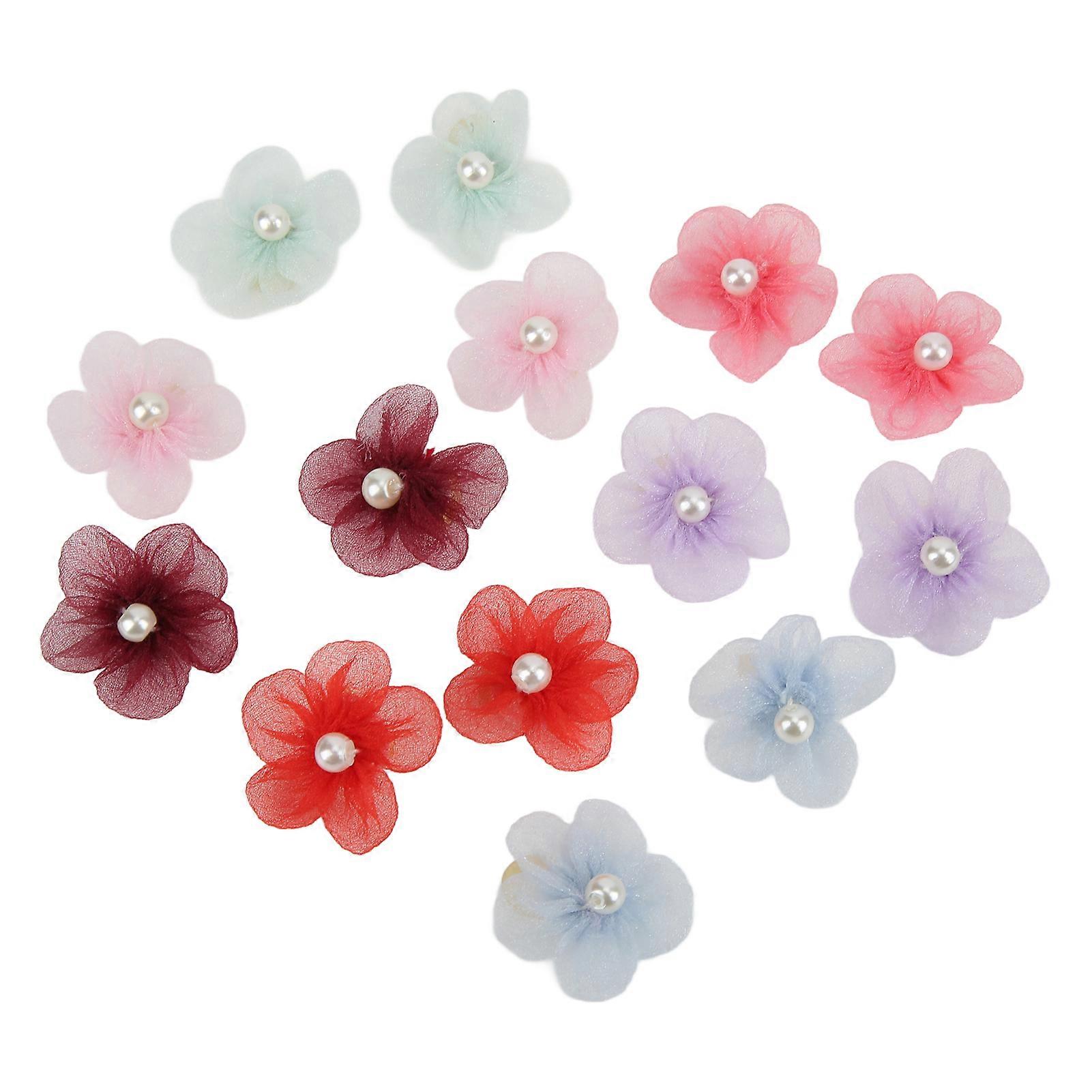 Pet Flower Headbands, Adjustable Rubber Bands