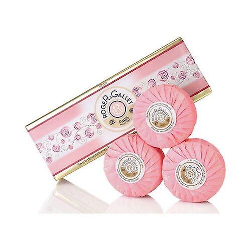 Roger & Gallet Rose Relaxing Perfumed Soaps 3x100gr