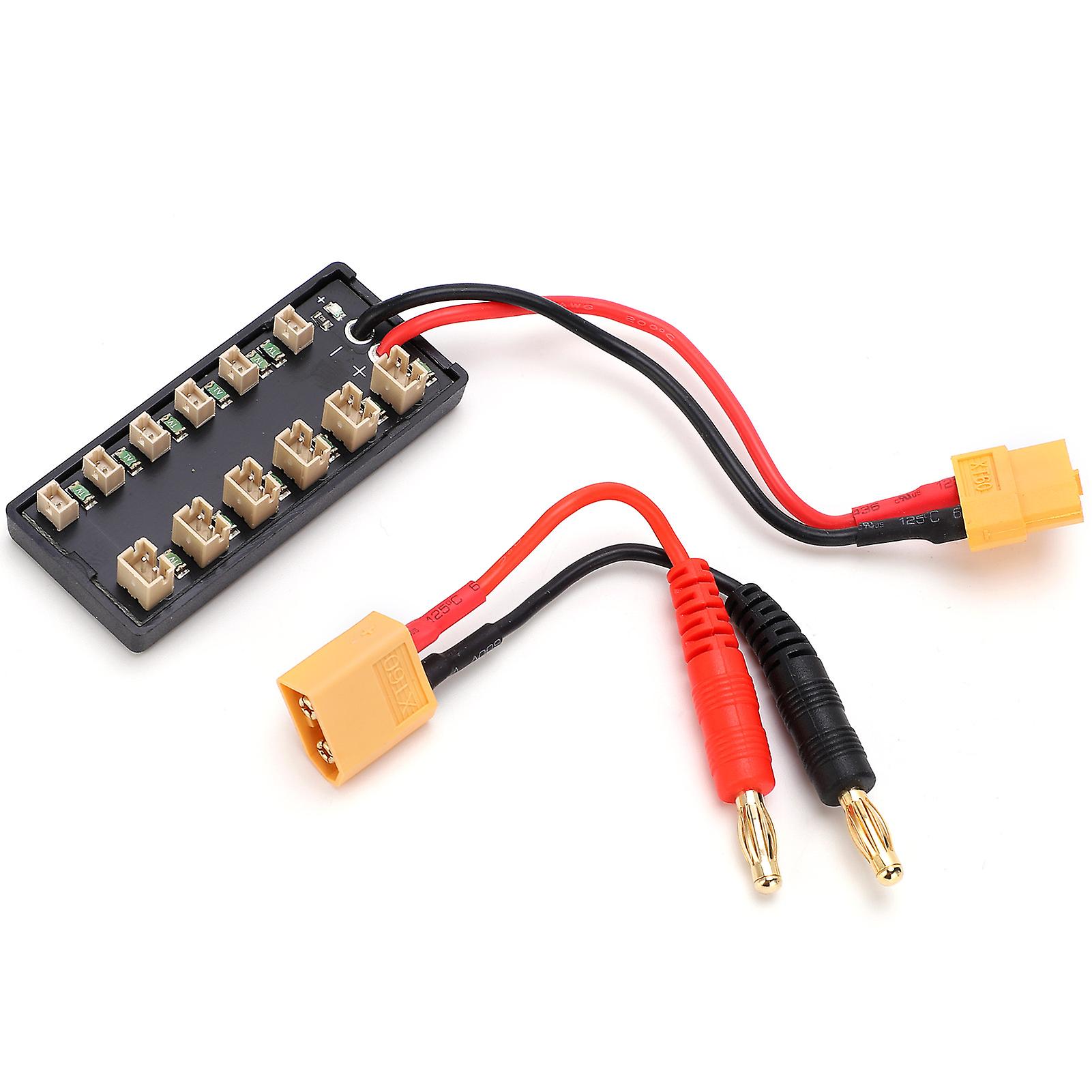 B6 Lithium Battery Charging Board PH2.0 1S 3.7V 7.4V RC Parallel Connect Plate Components