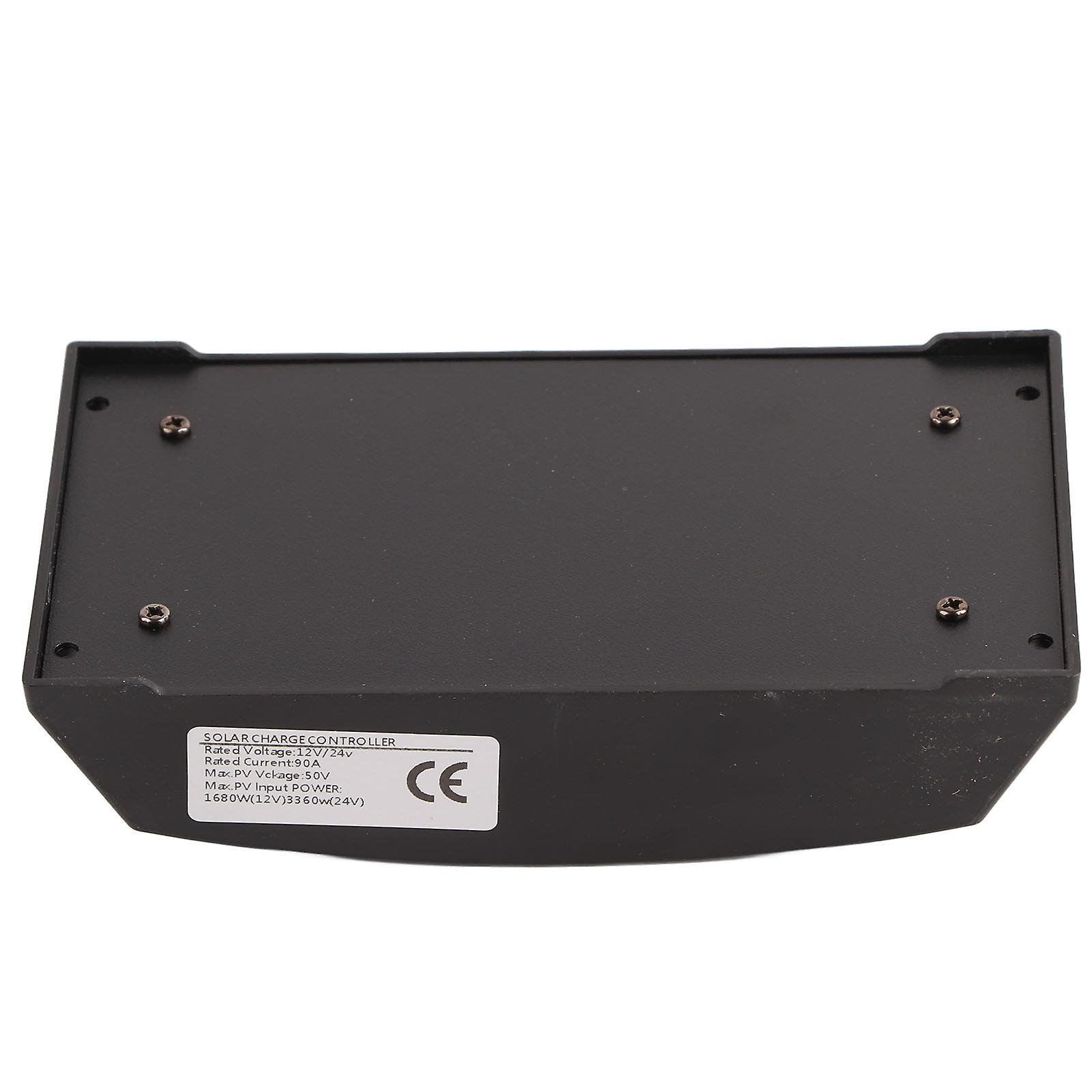 Solar Charge Controller MPPT Tracking Charging Real Time Digital Display Solar PV Charge Controller 12V 24V 90A 