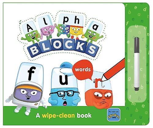 Alphablocks Words A Wipeclean Book by Sweet Cherry Publishing Board book Book