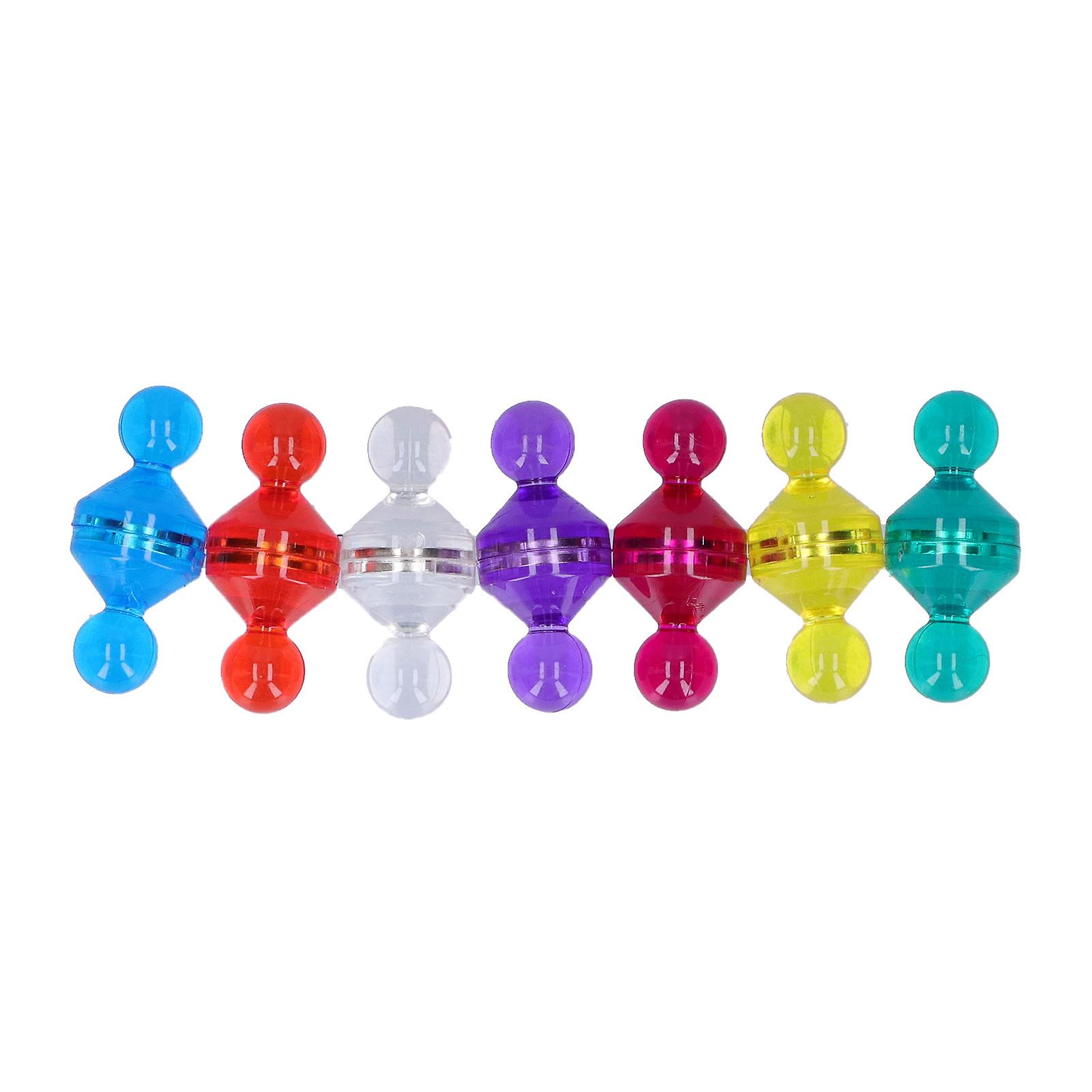 14Pcs Colorful NdFeB Magnetic Thumbtack Push Pin Magnets for Paper Fixing