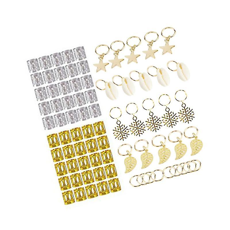 80kpl hiuskorujen sormukset