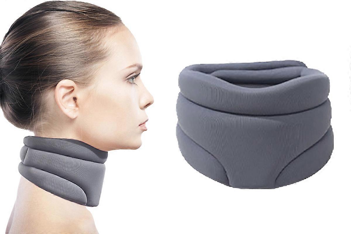 Cervical Brace Correction Neck Stretcher -Gray