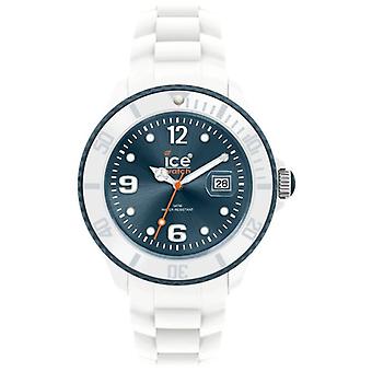 Ice-white Quartz Analog Women Watch with Silicone SI Bracelet. Wj. S.S.11