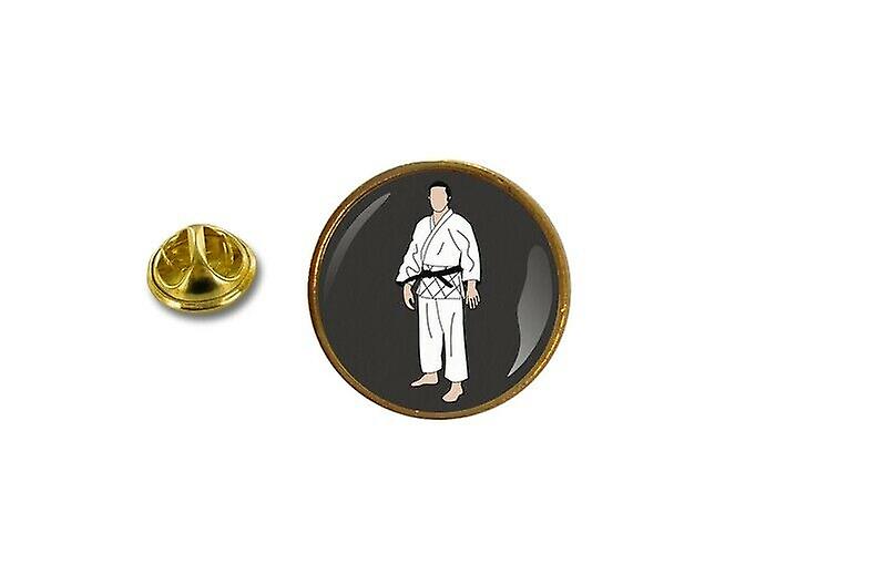 pine pine pine badge pin-apos;s metal with bow clamp karate kimono