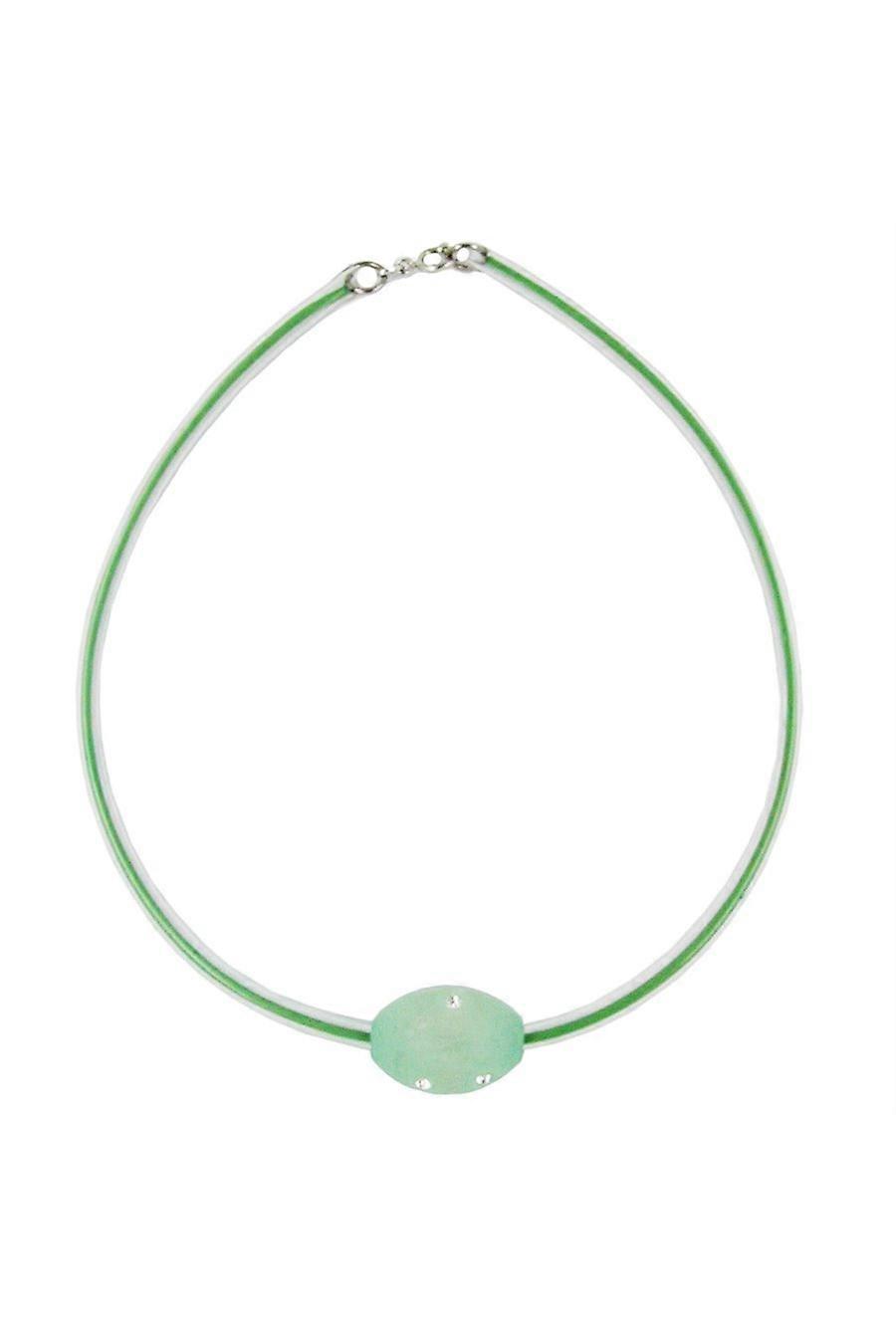 Necklace Olive Mint/transparent - Gl04030
