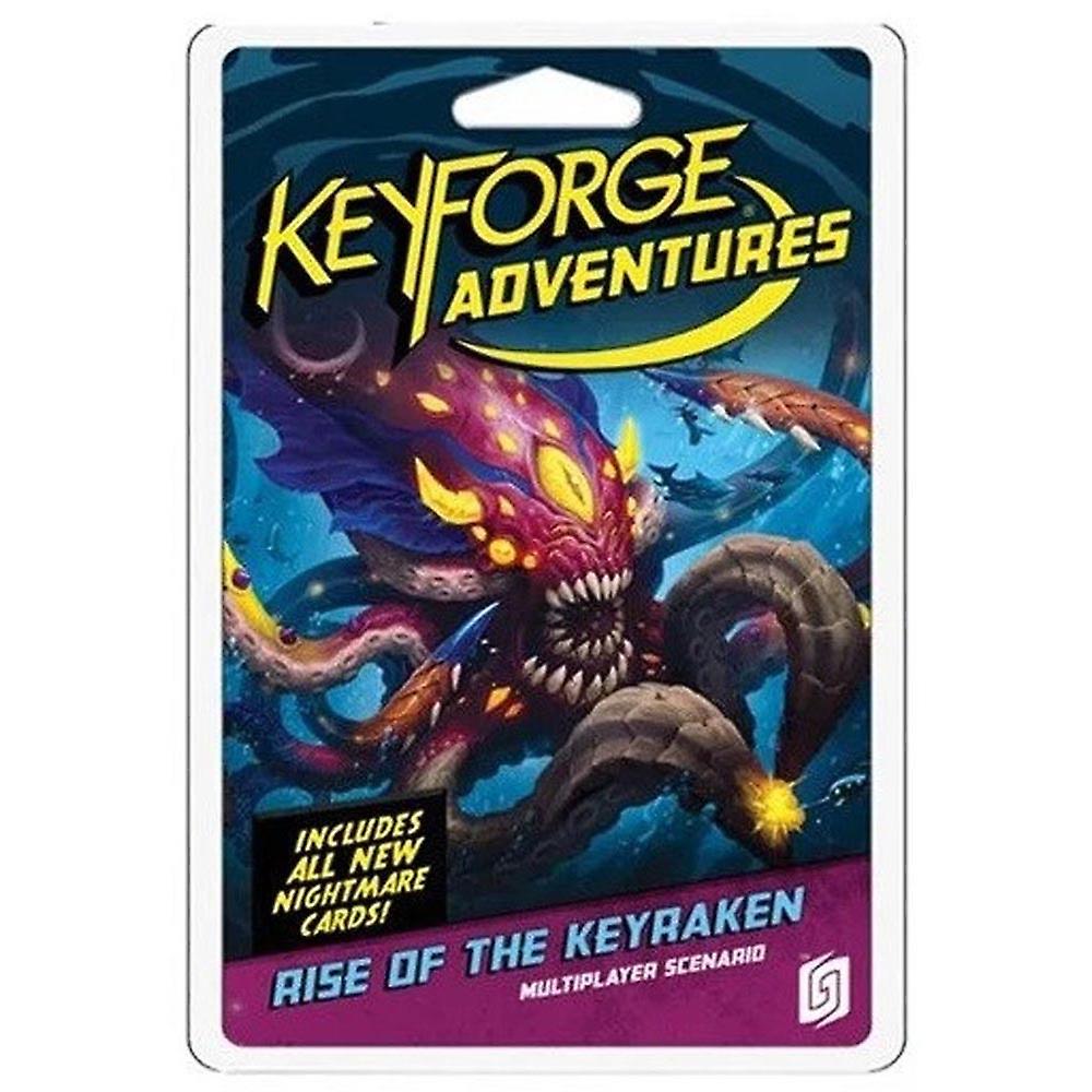 Ghost Galaxy Keyforge Adventures Rise of The Keyraken Card Game Ages 14+ and Up