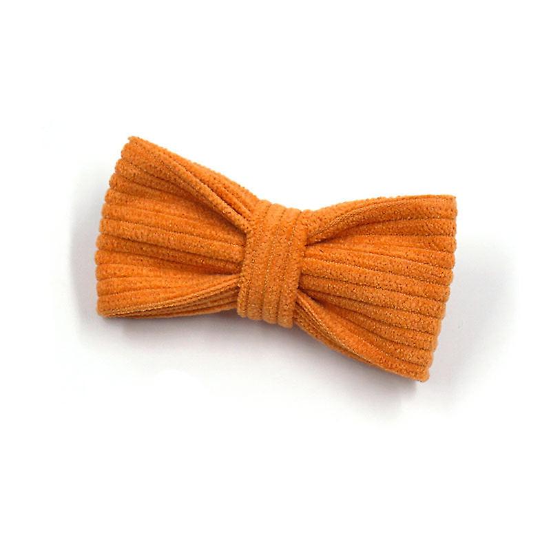 Cat Collar Orange Corduroy Can Carve Writing Cute Cat Bell Collar