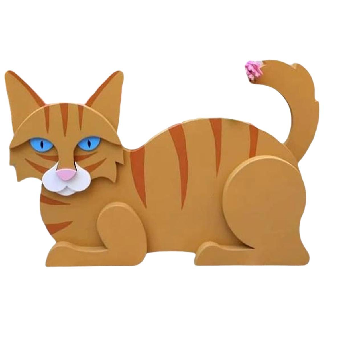 Cat Flower Pots, Garden Flower Containers, Animal Decorations, Home and Garden Decorations A