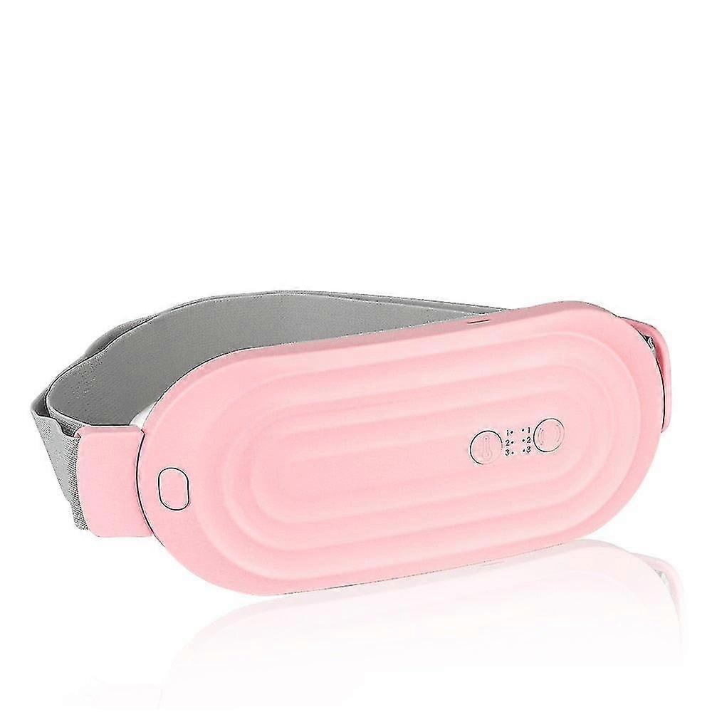 Lady menstrual heating pad warm palace belt relieve menstrual pain hot compress massager uterus cold