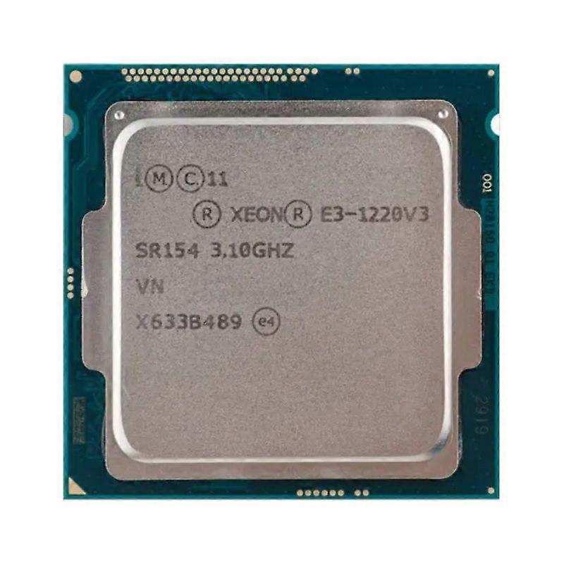 Xeon E3-1220V3 CPU - Socket LGA 1150 4 Cores 4 Threads 3.1GHz 8MB L3 Cache 80W.