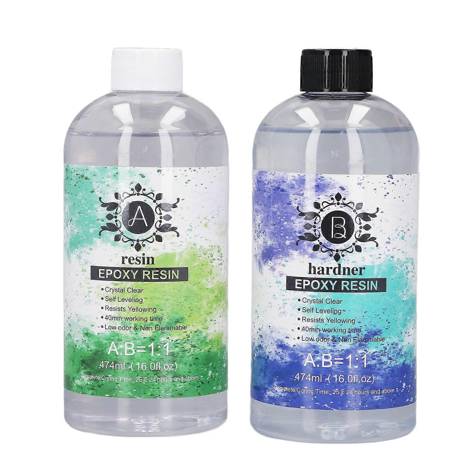 Epoxy Resin AB Glue High Transparency Yellowing Resistance Casting Adhesive for Welding DIY Coating