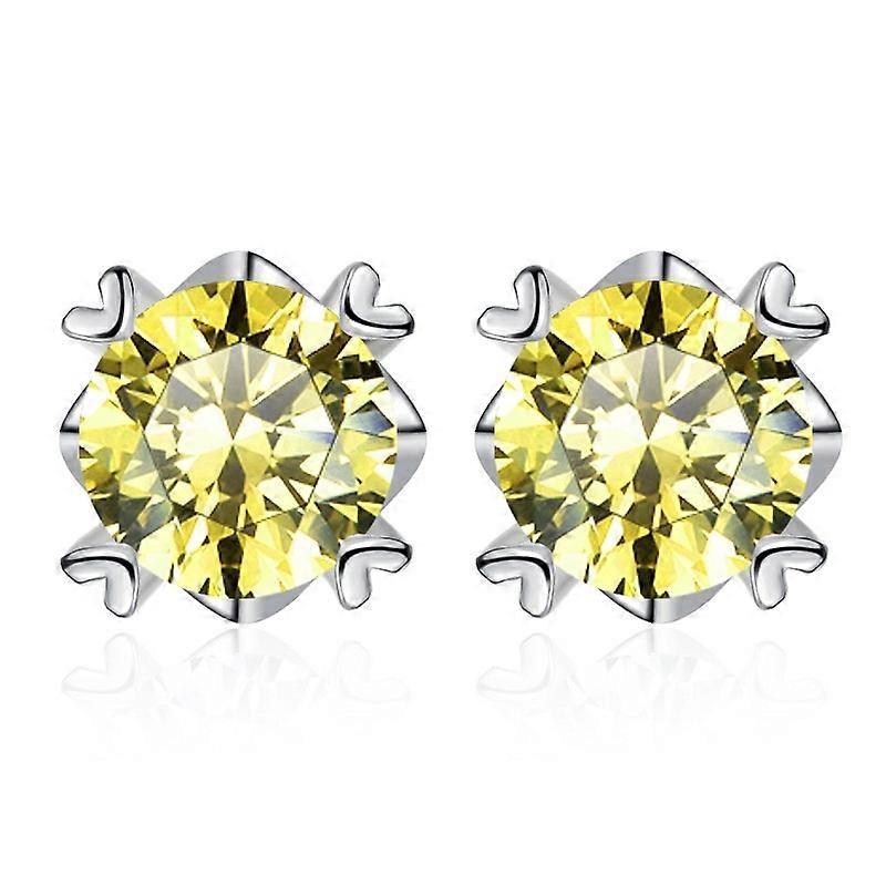 Earrings-Quadra Sparkle-Effortless Chic-S925 Silver