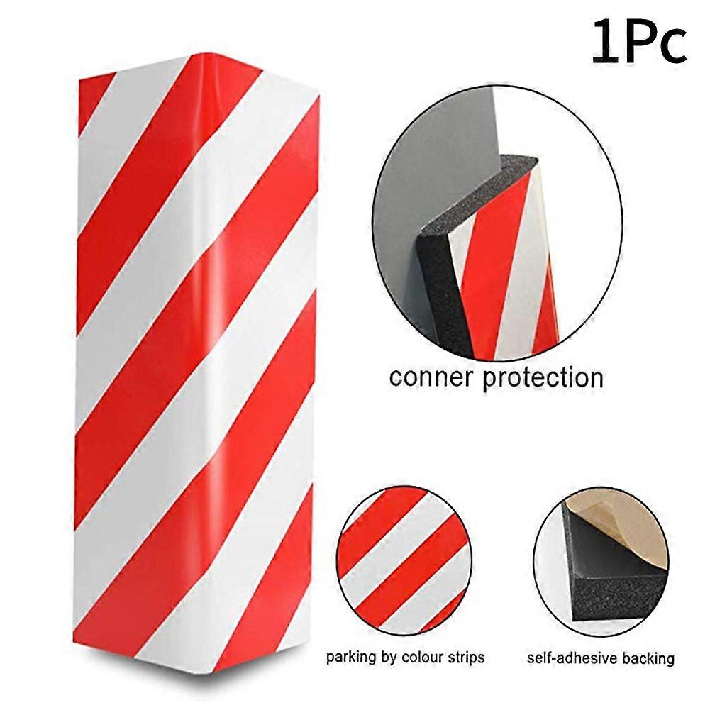 Car Foam Warning Sign Bumper Door Protection Exterior Anti Adhesive Parking Garage Protector Anti Scratch Foam 1/2PCS