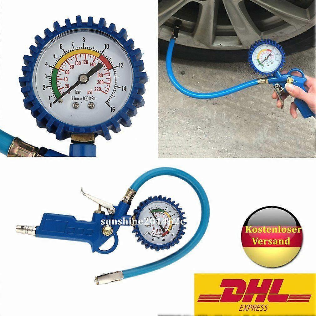 Druckluft Reifenfller Reifenmesser Reifenprfer Reifenfllgert Mit Manometer C