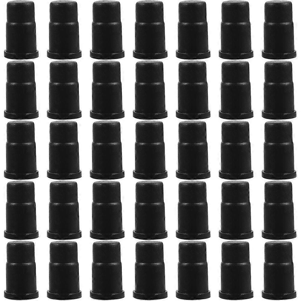 35pcs Caster Sockets Small Caster Stem Sleeves Professional Caster Sleeves Replacements