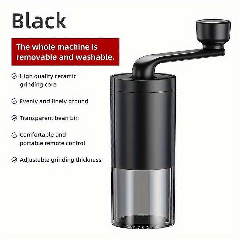Manual Bean Grinder, Portable Coffee Machine, Grinding All-in-one Machine, Manual Household Small Hand Brewed American Style Extraction Camping
