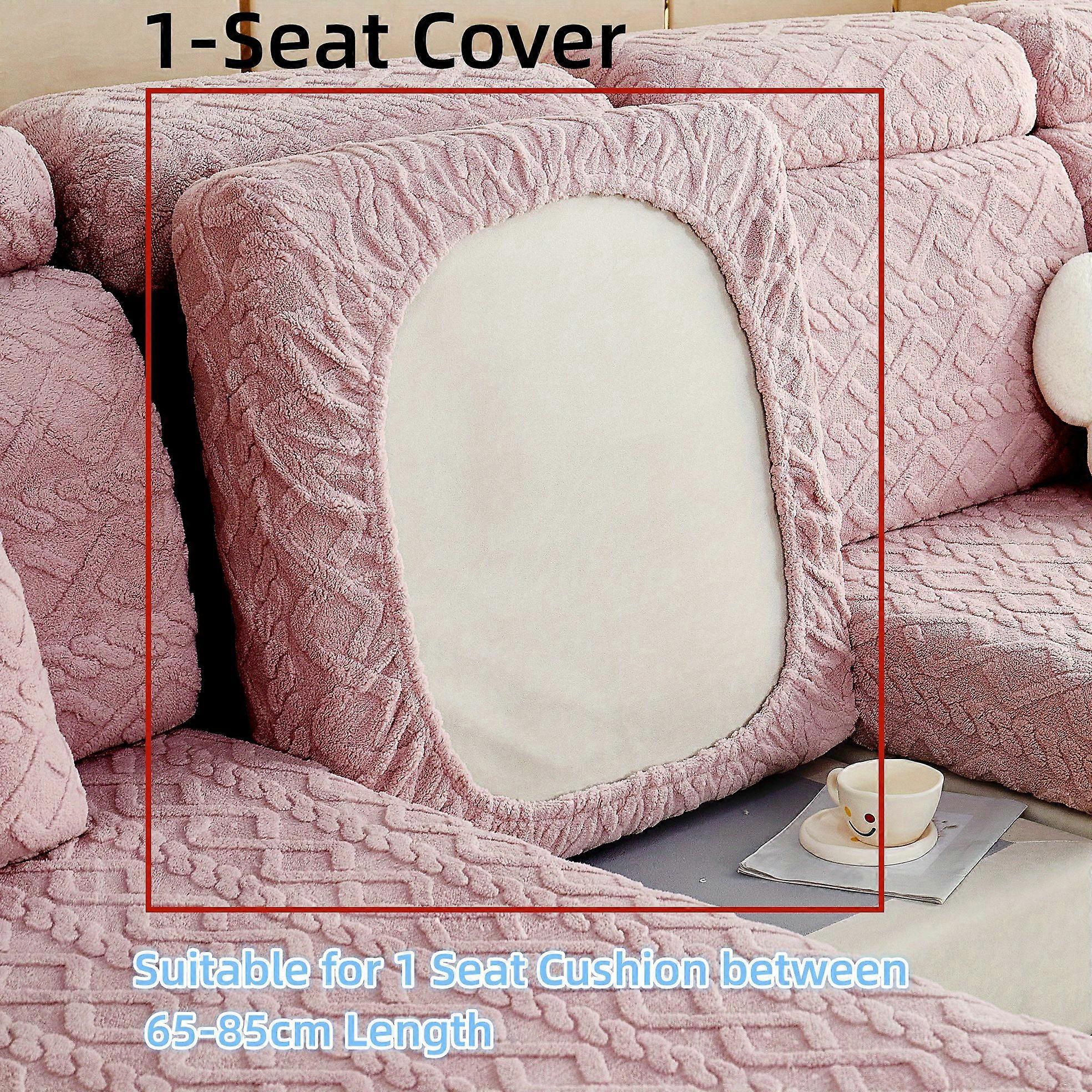 Upgrade Your Home Decor with a Universal Velvet Sofa Slipcover - Anti-Slip and Pet-Friendly! Couch Cover