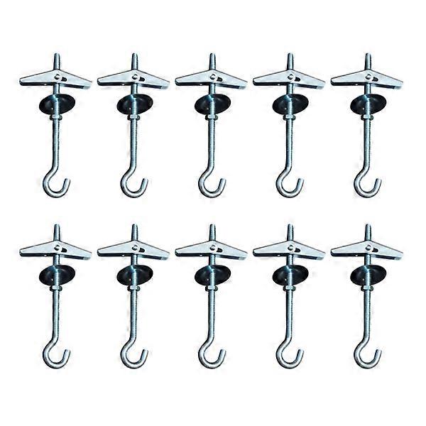 10 Pcs Plant Hanging Hook Ceiling Anchor Indoor Ceiling Hooks Spring Hook Ceiling Swag Hanging Hooks Ceiling Lights Hooks