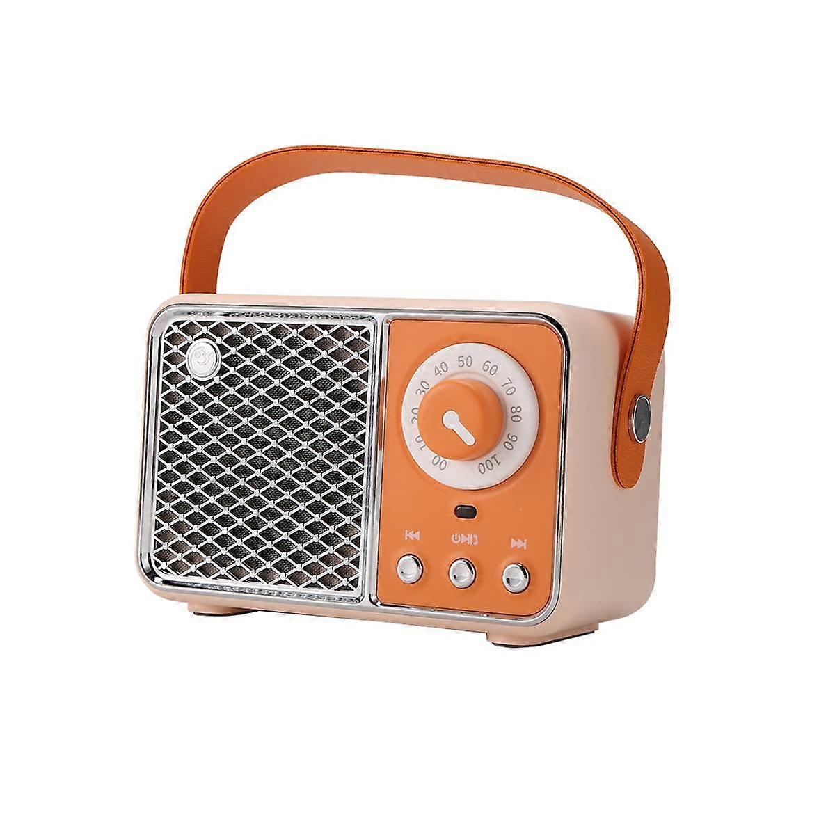 Bluetooth Speaker Portable Sound Speaker Music Wireless Radio FM Mini Blootooth Audio Orange