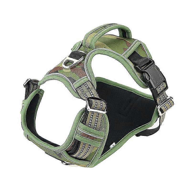 Jianghuo 1000D Oxford Cloth Reflective Dog Harness For Training No Pull Adjustable Pet Dog Vest With Handle For Medium Large Dogs