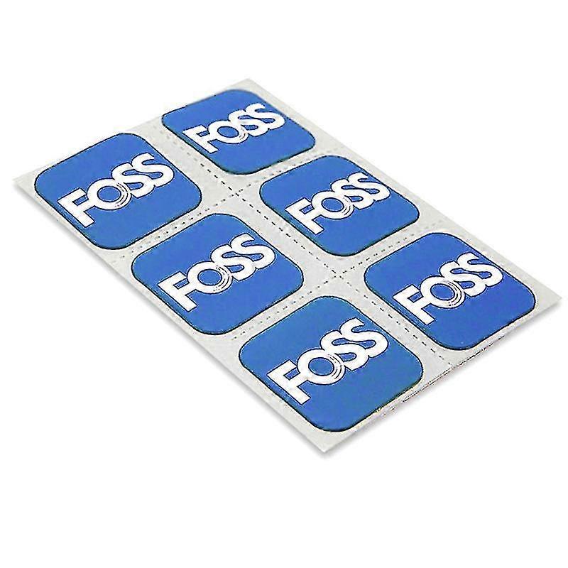 Foss 6pcs/set Bicycle Tire Patch Quick Drying Tube Repair Pad Tool