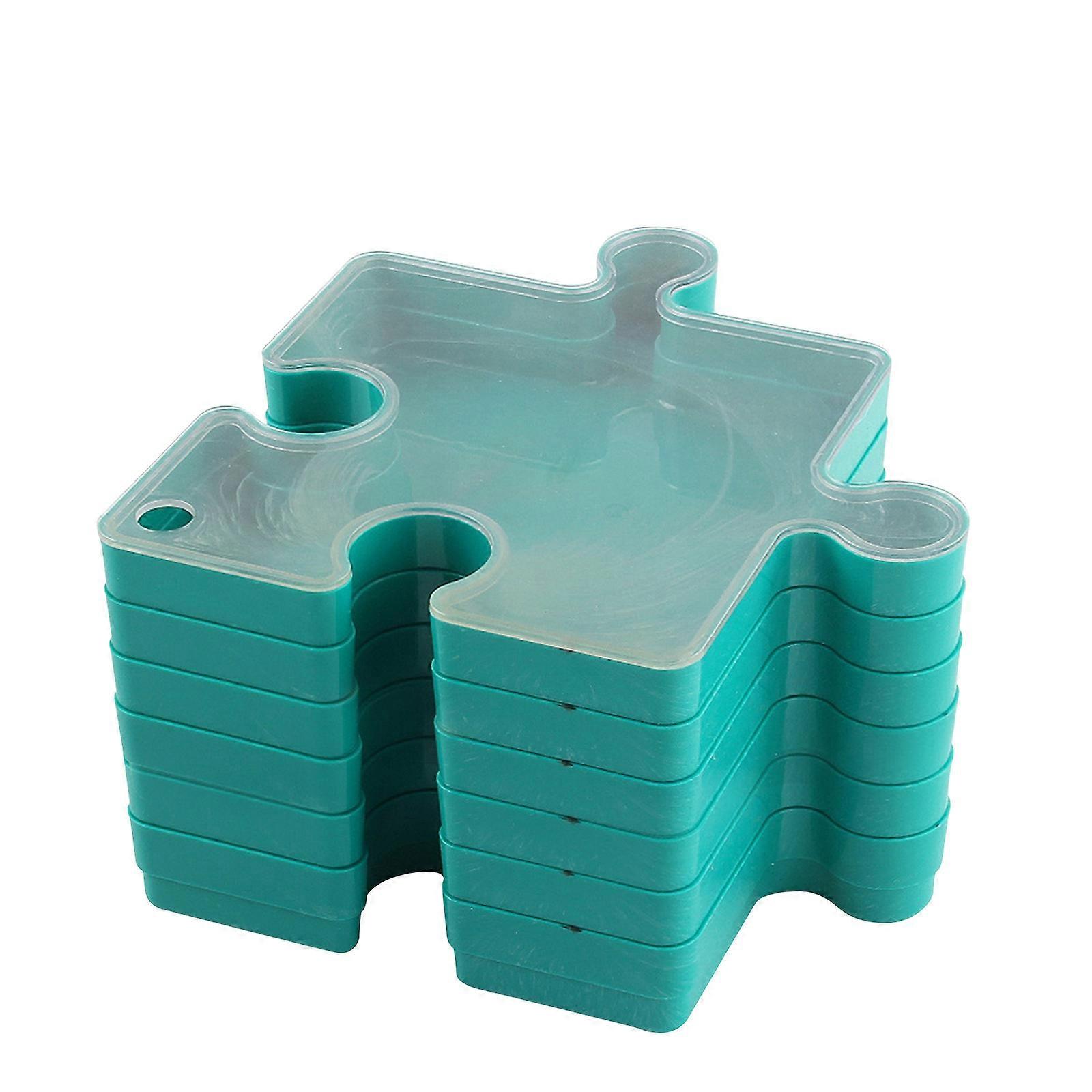 Stackable Puzzle Box Puzzle Sorting Tray Plastic Sorter Puzzle Storage Box