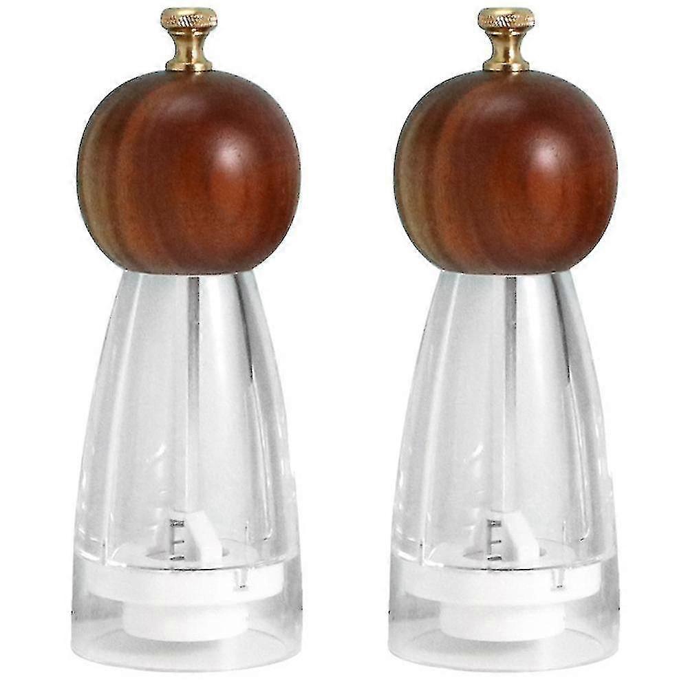 Manual Pepper Grinder Acrylic Grinding Bottle Black Pepper Grinder