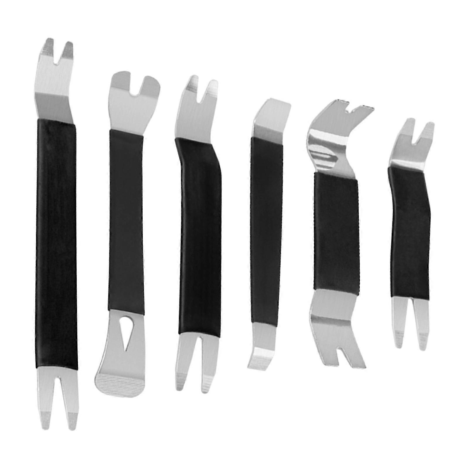 6pcs Durable Radio Removal Tool Car Accessories Extraction Tools Ergonomic