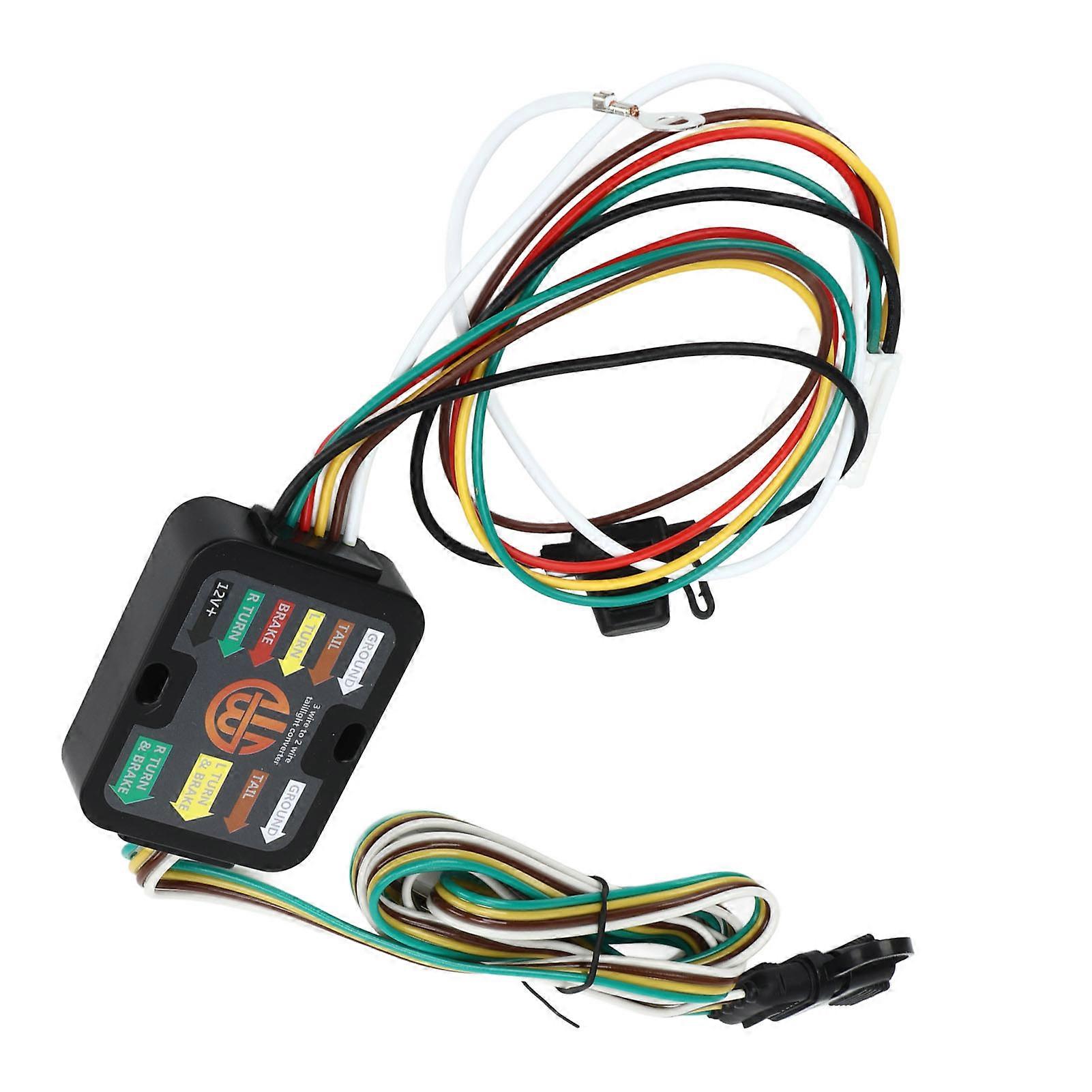 Connettore Ricambio T-One RED WOLF A 4 Vie Per Impianto Elettrico Rimorchio Subaru Forester, Legacy, WRX - Foto 1