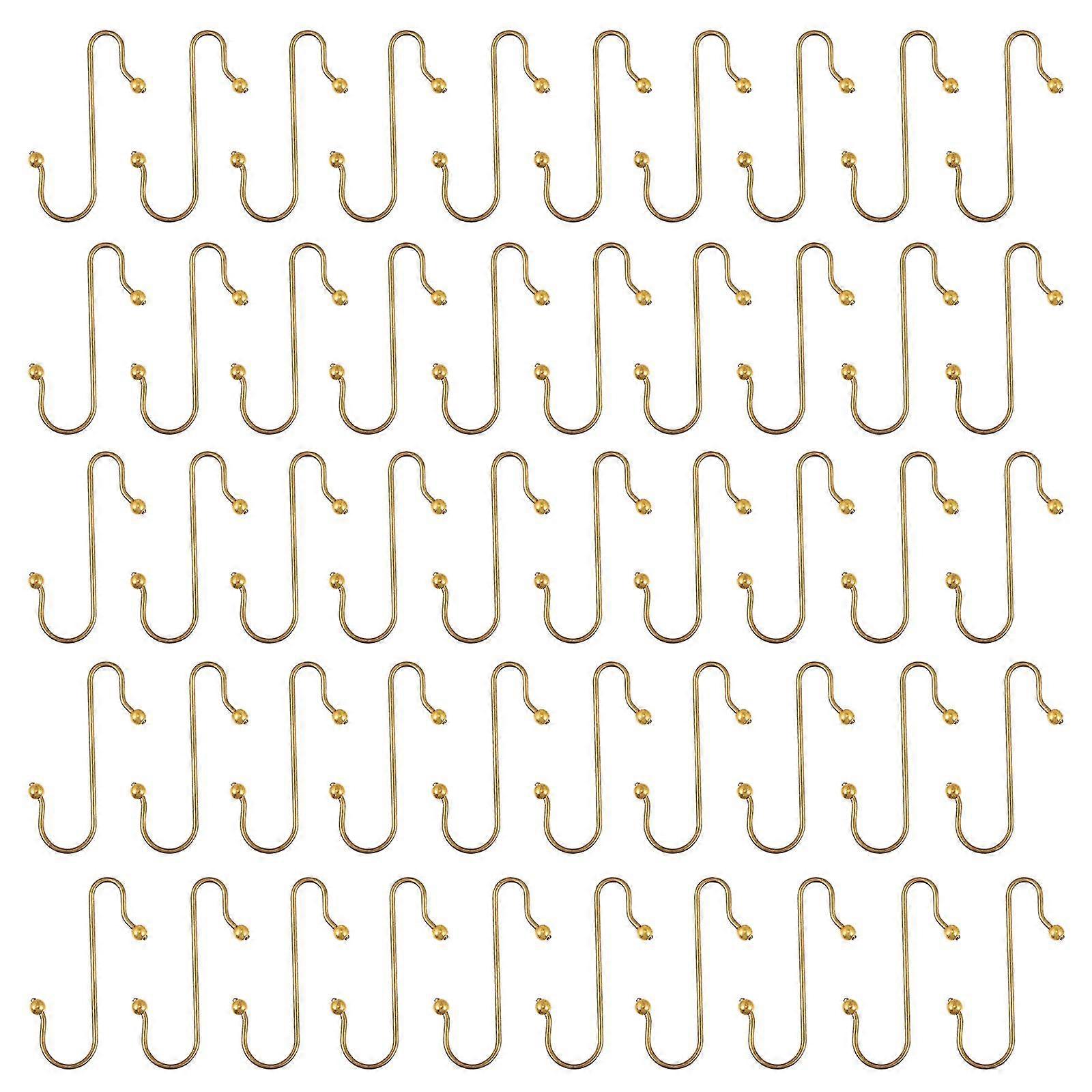 40pcs Creative Metal Hook Christmas S-shaped Hanger Hook Multi-functional Hook