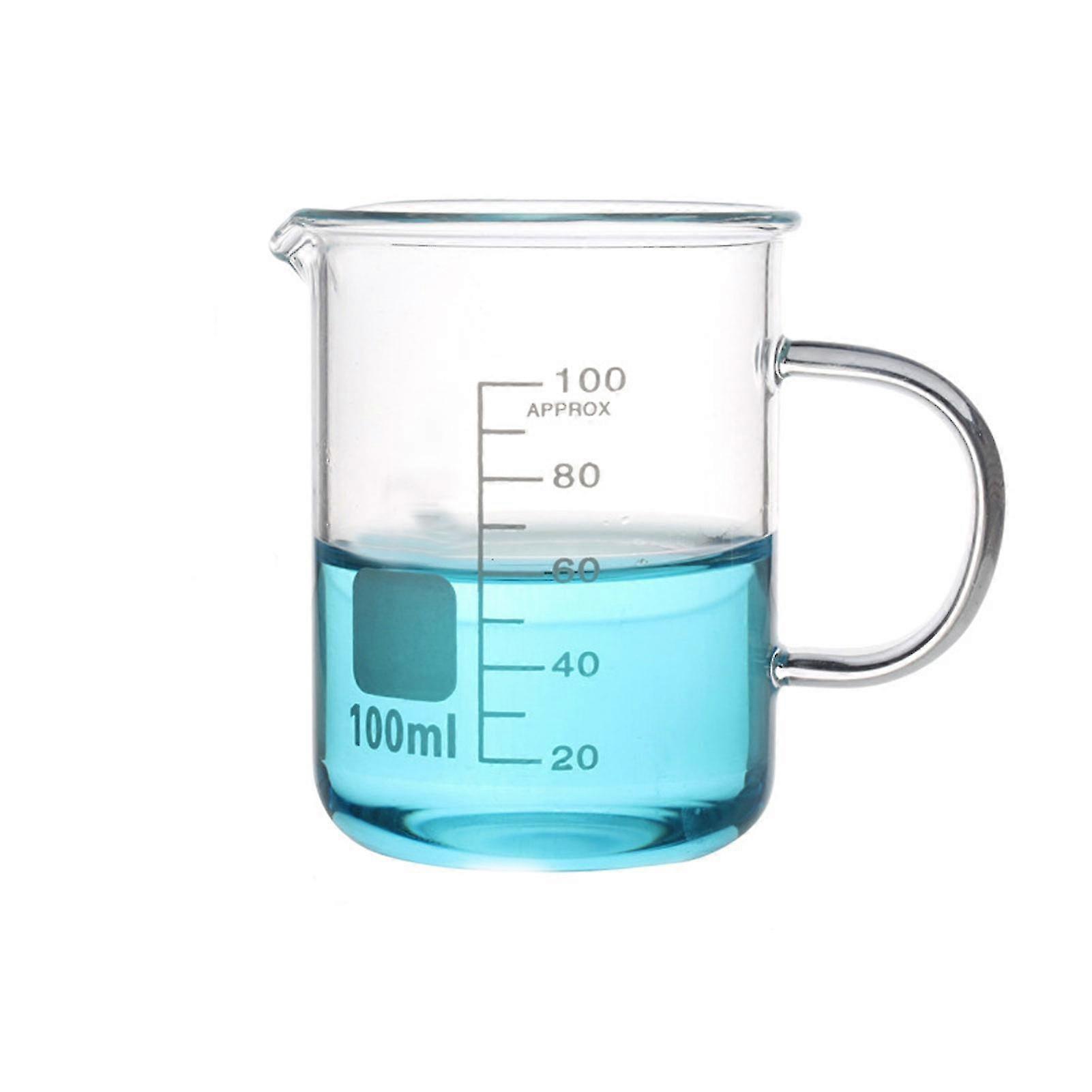 50/100/250/500/1000ml Capacity High Temperature Resistant Glass Scale Beaker Jikaix from SENZHE STORE