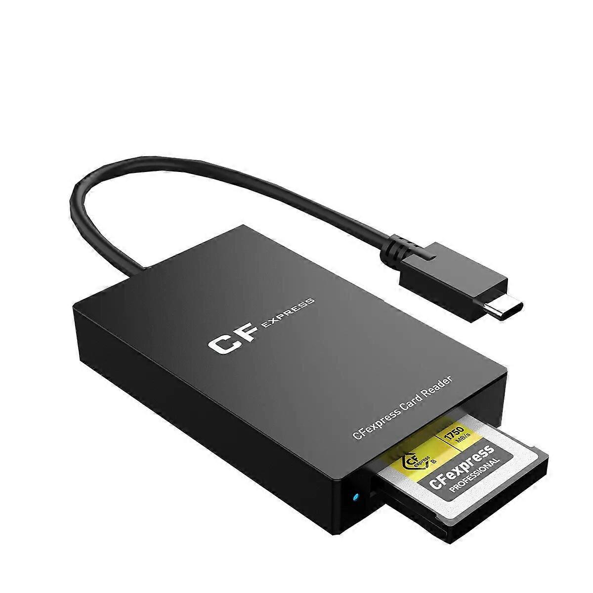 CF Express Type B Card Reader Adapter USB3.1 Gen 2 Type C Card Reader CF Express Memory Card Adapter
