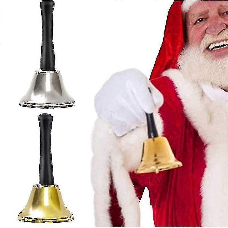 Clochette de Noël dorée et argentée, décoration de Noël