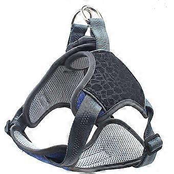 Reflective Non-Traction Dog Harness, Nylon Adjustable Chest Strap For Small Medium