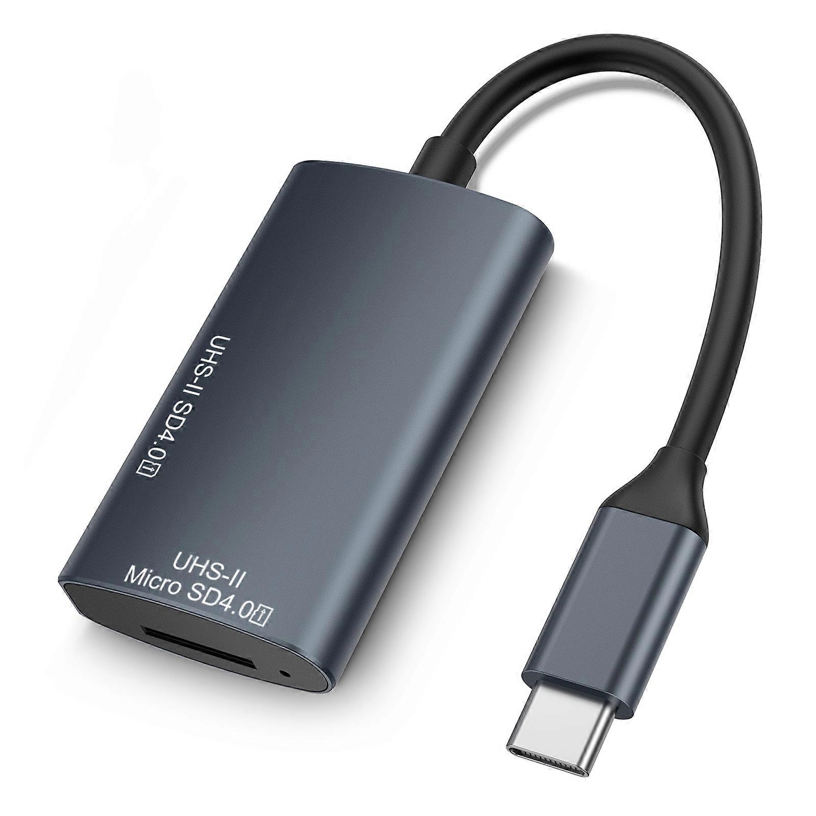 Card Reader 2-in-1 High Speed Multifunctional Driver-free Efficient Data Transfer Universal USB-C Type-C TF SD-Card Memory Card Reader for Laptop