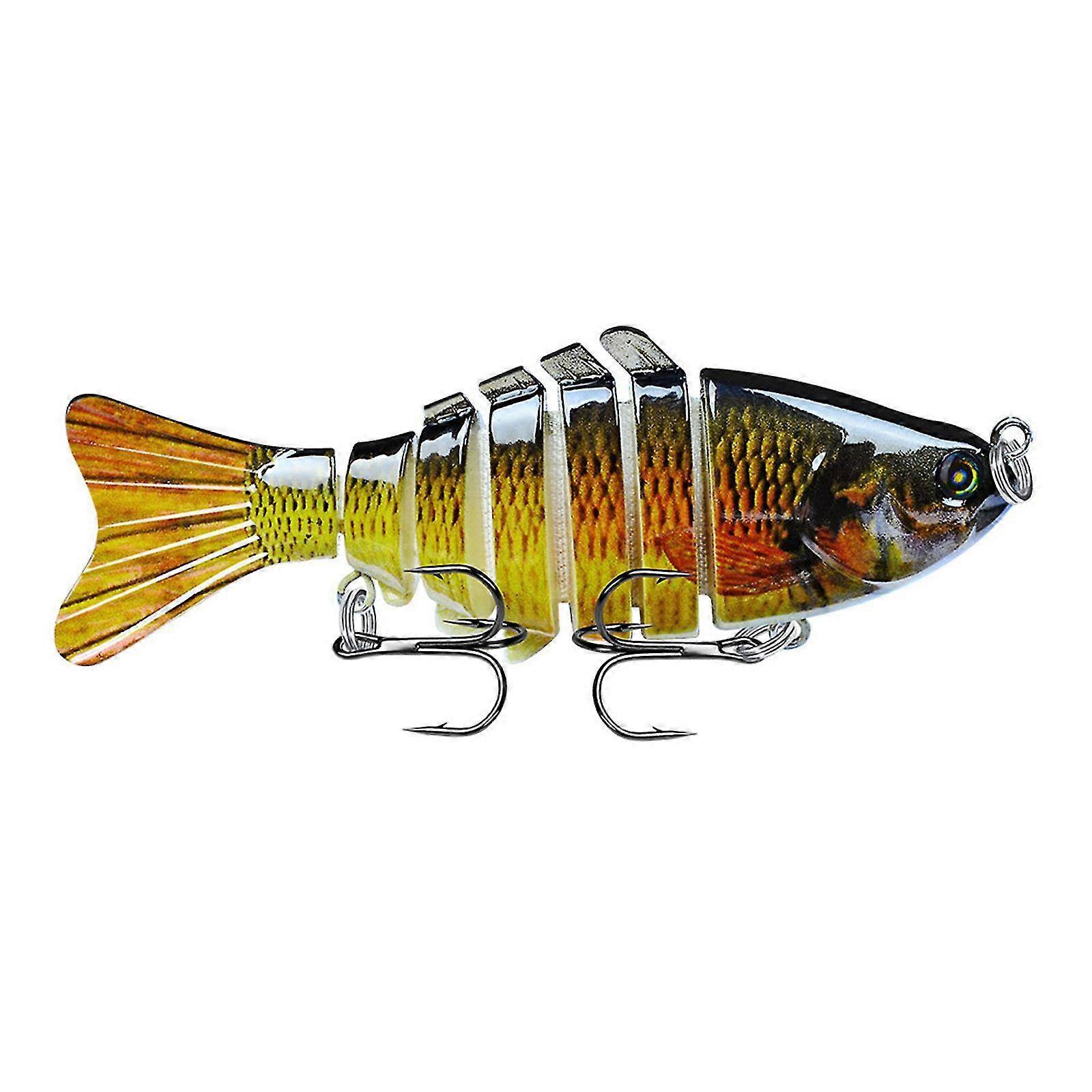 Năluci de pescuit pentru biban Lifelike Slow Sinking Bionic Swimming Animated Lures Kit