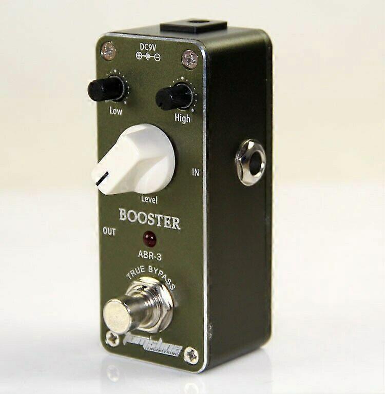 Aroma Boost Pedal E-Gitarre Effektpedal Looper Tuner Compressor Box Mini Single Effect mit True Bypass